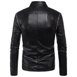 Chaquetas de Hombre de Moda, Chaquetas Personalizadas con Logotipo, Chaquetas Transpirables de Talla Grande, Chaqueta de Cuero Genuino de Alta Calidad para Hombre - Product Image 3