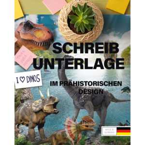 Tapis de bureau pour enfants avec motif de dinosaures, 60x40cm, planche à dessin - Product Image 5