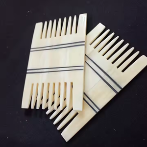 Custom Made Hand Carved Buffalo Bone <b>Hair</b> <b>Combs</b> for Home Use with Horn Handle For <b>Hair</b> Accessory Stores Resale by tradebit - Product Image 6