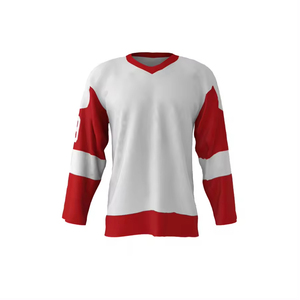 Uniformes de hockey sobre hielo fabricados a medida de alta calidad nuevo estilo sublimación impresa precio al por mayor Jersey de hockey sobre hielo - Product Image 6