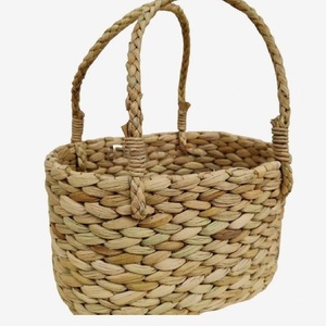 Rattan Wicker <b>Baskets</b> Handwoven Storage Fruits Plates <b>Baskets</b> Seagrass Decorative Tabletop <b>Baskets</b> with <b>Set</b> of 3 - Product Image 2