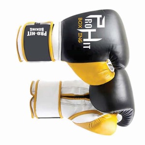นวมชกมวยหนังสำหรับผู้ชายถุงมือชกมวยหนังแท้ผลิตจากโรงงาน - Product Image 2