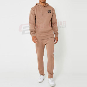 Chándal de tela elástica suave para hombre, chándal informal ligero para hombre con piernas cónicas y diseño minimalista - Product Image 2