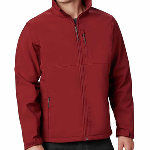 Veste d'extérieur de haute qualité pour hommes taille coupe-vent chaud Logo personnalisé et veste Softshell à manches longues pour hommes - Product Image 5