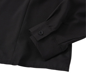 Camisas de trabajo de manga larga para mujer personalizadas con logotipo bordado uniformes de oficina blusas formales de negocios proveedor OEM ODM - Product Image 4