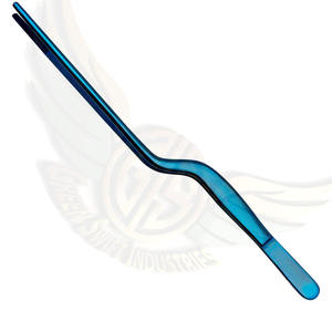 GREEN SWIFT INDUSTRIES Pince à épiler de chef en acier inoxydable de haute qualité, couleur arc-en-ciel, 5 pièces, nouvel ustensile en provenance du Pakistan - Product Image 2