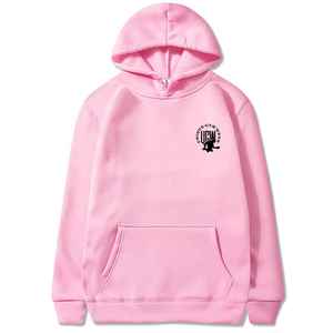 Sudadera de lana de algodón con logotipo personalizado para mujer, jersey de cuello redondo de gran tamaño 2021, ropa bordada personalizada - Product Image 2