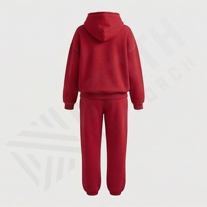 Ensemble de survêtement pour femme hiver 2025, 100% coton, design 2 en 1, pantalon de survêtement, tenue de sport pour la salle de sport - Product Image 2