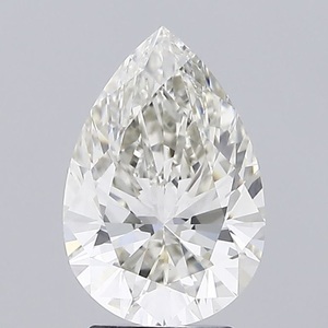 IGI 3,02 Ct corte de pera blanca diamante cultivado en laboratorio H VS1 claridad suelta calibrada fabricación de joyas diamante Natural buen corte VVS1 claridad - Product Image 1