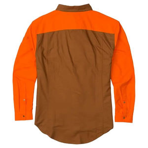 Camisa de Caza de Primera Calidad Hecha a Medida, 100% Tejido Original, Camisas de Caza para Hombre para Exteriores - Product Image 3