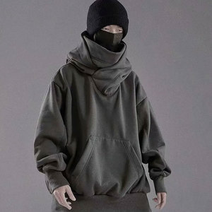 Meilleure qualité vente chaude personnalisé à capuche décontracté Streetwear hommes Ninja survêtement ensemble nouveau Design 100% Polyester sur mesure - Product Image 1