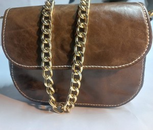 Sac à bandoulière en cuir ciré pour femme de haute qualité 100% Facile à transporter Sacs vintage pour un usage quotidien des femmes - Product Image 1