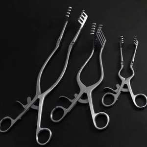 Juego de Retractores Quirúrgicos Ortopédicos de 3 Piezas Adson Horse Norfolk y Norwich Beckman - Marca SURGINEXA - Product Image 1