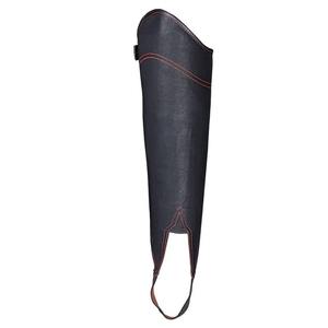 Chaps d'équitation en cuir de haute qualité, style classique, demi-chaps d'équitation pour l'équitation à cheval, en vente - Product Image 1