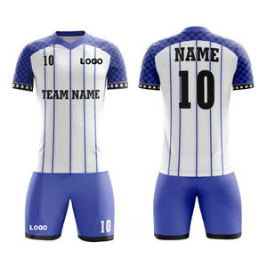 Camiseta de fútbol directa del proveedor de fábrica para adultos MOQ bajo Transferencia de calor Diseño personalizado Camiseta de fútbol impresa - Product Image 4