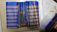Nuevo Lungi Sarong Tradicional de Algodón para Exportación, Unisex para Adultos, Color Personalizado, Patrón de Tejido Cosido, Ajuste Cómodo
