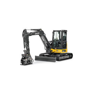 Miniexcavadora John Deere 50G, equipo de maquinaria de construcción con motor diésel compacto de servicio pesado para trabajos de zanjas y excavación - Product Image 4