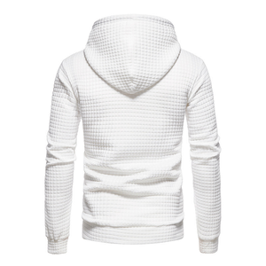 Sweats à capuche thermiques d'hiver pour hommes, logo personnalisé imprimé, couleurs unies, tissu français, design 3D, sweats à capuche 100% coton - Product Image 6