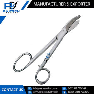 กรรไกรตัดเหล็กสแตนเลสเยอรมันแบบใช้พลังงานด้วยมือราคาไม่แพงสำหรับเครื่องมือผ่าตัด - Product Image 2