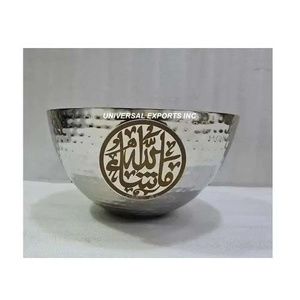 ชามเหล็กชอกโกแลตชุบเงินดีไซน์สวยหวานใหม่ชามทรงกลมดีไซน์สวยหวาน - Product Image 5