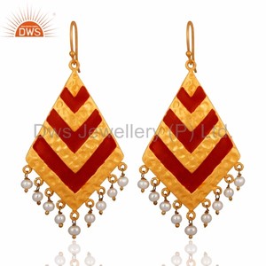 Fabricante de joyería de diseñador Kundan Meena, mayorista de joyas de imitación artificiales modernas, joyería tradicional de Kundan Meena - Product Image 3