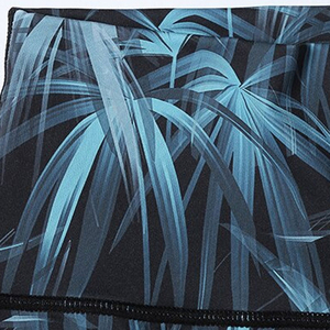 ชุดโยคะสำหรับผู้หญิงผ้าระบายอากาศได้ดีมีลายโลโก้ด้านหน้าแบบสีและไซส์ออกแบบใหม่ล่าสุด - Product Image 5