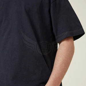 เสื้อยืดโอเวอร์ไซส์สำหรับผู้ชายเสื้อยืดโอเวอร์ไซส์ผ้าฝ้าย100% ลำลองสไตล์ลำลองสำหรับผู้ชาย - Product Image 6