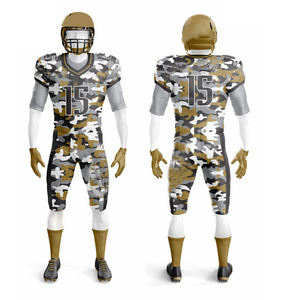 2025 American <b>Football</b> Jersey Set Factory-Made <b>Best</b> Quality Breathable Economically Priced Uniform - Product Image 2