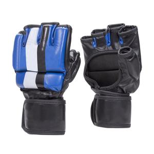 Fabricante de las cuatro fuerzas Guantes Sparring Mma Aceptar Oem Medio dedo Ufc Fighting Mma Guantes de entrenamiento de cuero genuino - Product Image 5