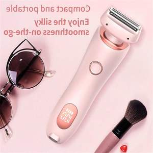 Afeitadora Eléctrica Rosa Best Glide para Mujer, Portátil 2 en 1, Afeitadora Suave IPX7 Resistente al Agua para Zonas Sensibles - Uso en Cuerpo y Bikini - Product Image 3