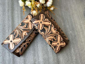 Sac à main en cuir pour femmes, nouveau Style occidental Aztec, coloré, gaufré, imprimé Floral, ensemble Combo Unique, offre spéciale - Product Image 4