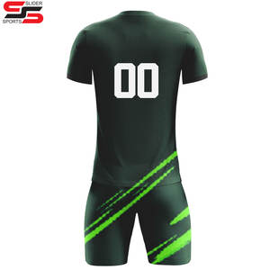 Uniforme de Fútbol Personalizado para Hombre - Conjunto de Uniforme de Equipo de Alta Calidad 100% Poliéster Antibacteriano y Transpirable - Product Image 4