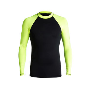 Camiseta de Protección Solar para Hombre de Alto Impacto, Transpirable y Ecológica, con Logotipo Personalizado, Nuevo Diseño, Manga Larga, Material de Spandex/Nailon, Servicios OEM, Bajo Costo - Product Image 2