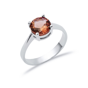 8mm Round Cut Sultanite Stone Cluster <b>Ring</b> for Women Rhodium Plated Turkish Handmade <b>925</b> Sterling <b>Silver</b> Wedding Trendy Jewelry - Product Image 3