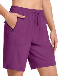 Diseña Tu Propio Logotipo, Pantalones Cortos Deportivos para Mujer, de Secado Rápido, Transpirables, Pantalones Cortos Más Vendidos para Mujer, Ajuste Entallado, 100% Algodón, para Entrenamiento - Product Image 3
