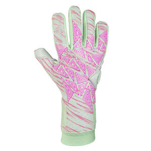 Gants de football de gardien de but professionnel de haute qualité en matériau PU poignées Super collantes évacuant l'humidité légère - Product Image 3