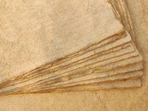 กระดาษแฮนด์เมด พรีเมี่ยม สีน้ําตาลวินเทจ แพ็ค 50 แผ่น - Product Image 2