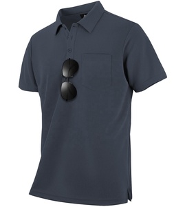 เสื้อโปโลผู้ชายแขนสั้นผ้าถักเนื้อแน่น - Product Image 6