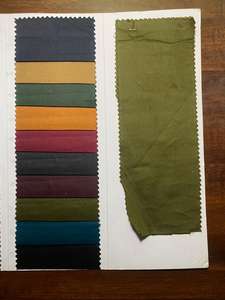 Tissu en coton teint uni de qualité supérieure, finition douce, pour chemises et vêtements de dessous - Product Image 4