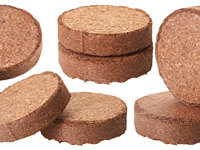 Disques de coco KOPEAT 16 mm de couleur naturelle pour semis sans effort, germination toutes saisons, fournitures de jardinage