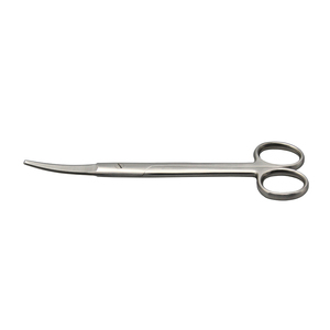 Tijeras Quirúrgicas Mayo de Acero Inoxidable de Primera Calidad MEDIHEAL SURGICAL CORPORATION, Punta Cerrada y Afilada, Acabado Lijado, Hoja Curva - Product Image 6