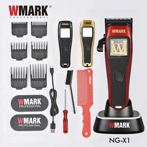 Wmark Ng-2038 เครื่องตัดผมไฟฟ้าแบบชาร์จได้ รุ่นซูเปอร์มอเตอร์ 9000 รอบต่อนาที สำหรับช่างตัดผมชาย  ไร้สาย สำหรับร้านเสริมสวย - Product Image 3