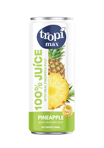 เครื่องดื่มน้ำผลไม้รส tropi MAX 330มล. 100% ผลไม้จากเวียดนามตัวอย่างและดีไซน์ฟรีจากผู้ผลิตเครื่องดื่ม - Product Image 5