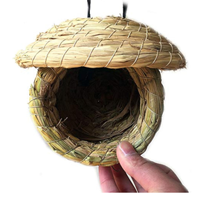 ของเล่นเคี้ยวสำหรับสัตว์เลี้ยงขนาดเล็กอุปกรณ์เสริมสำหรับแขวนรังนกทำจากไม้ไผ่2025ดีไซน์ใหม่ - Product Image 1