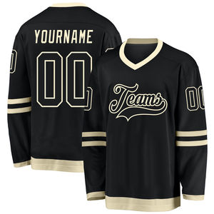 Maillot de hockey imprimé personnalisé Maillot de hockey sur glace de qualité supérieure respirable personnalisé mode au tarif de gros OEM - Product Image 1