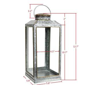 Portavelas de hierro gris antiguo, elegante, hecho en India, para decoración del hogar, hotel, restaurante, bodas, oficina, el más vendido. - Product Image 6