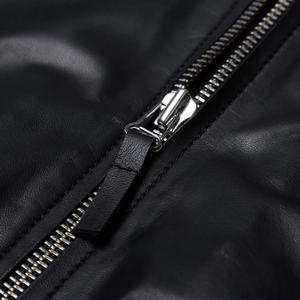 Chaqueta de Cuero Acolchada de Invierno para Hombre, de Alta Calidad, con Cuello Alto, Impermeable y Duradera, Colores y Logotipo Personalizables - Product Image 2