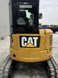 CAT 303.5E2 CR Mini Excavadora 12 "pistas de goma-16" cubo-Acoplador rápido manual - Product Image 5