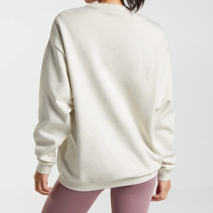 Sudadera de mujer de gran tamaño de nuevo diseño para ropa informal Venta directa de fábrica Sudadera de ropa de mujer transpirable - Product Image 2