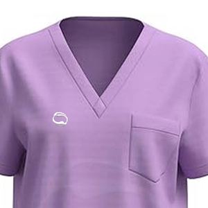 Scrubs médicaux écologiques | Uniformes de soins infirmiers durables | Vêtements hospitaliers en coton respirant - Product Image 4